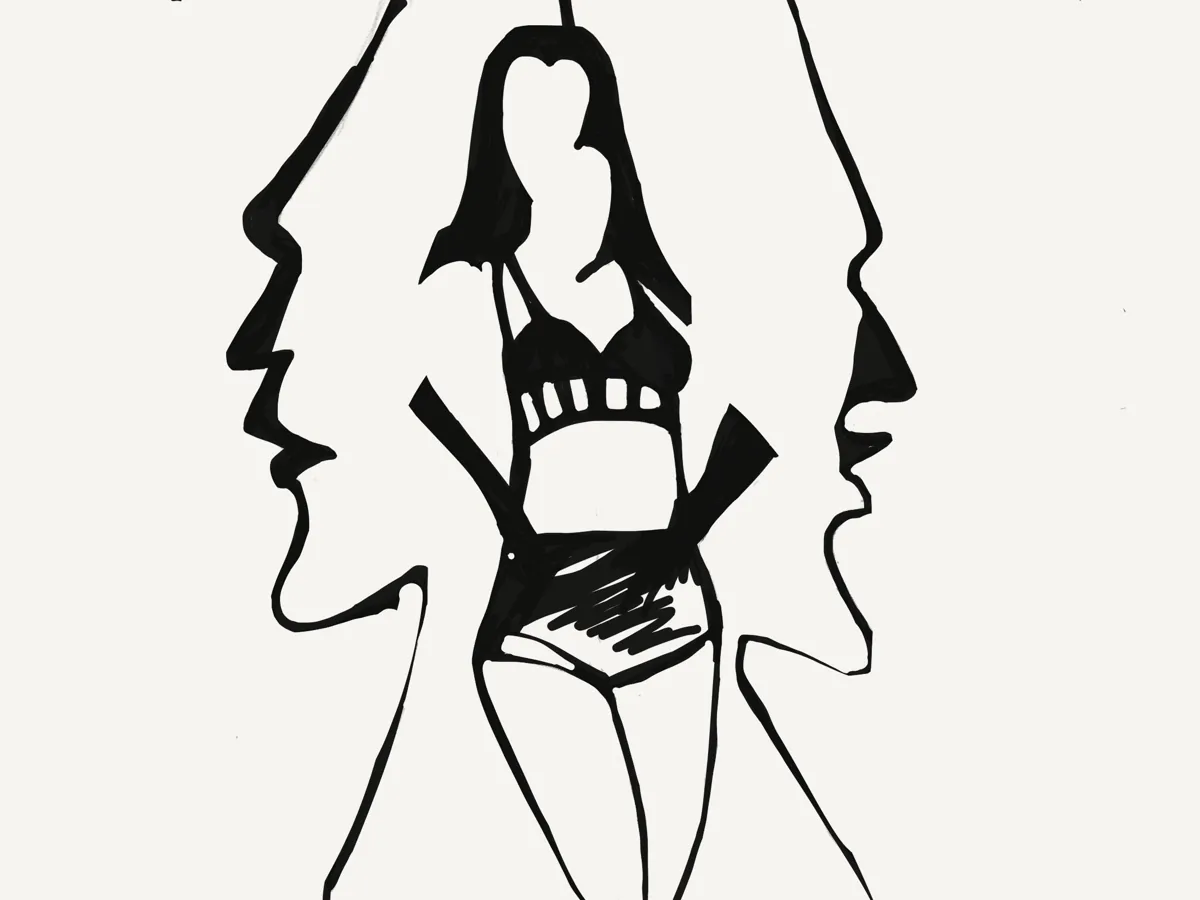 Entre deux regards · Between two gazes, œuvre de GCa.rtwork