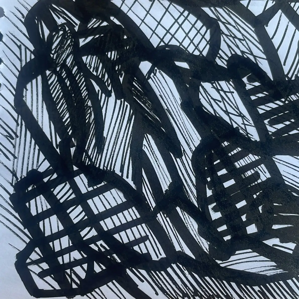Cage ouverte · Open cage, œuvre de GCa.rtwork